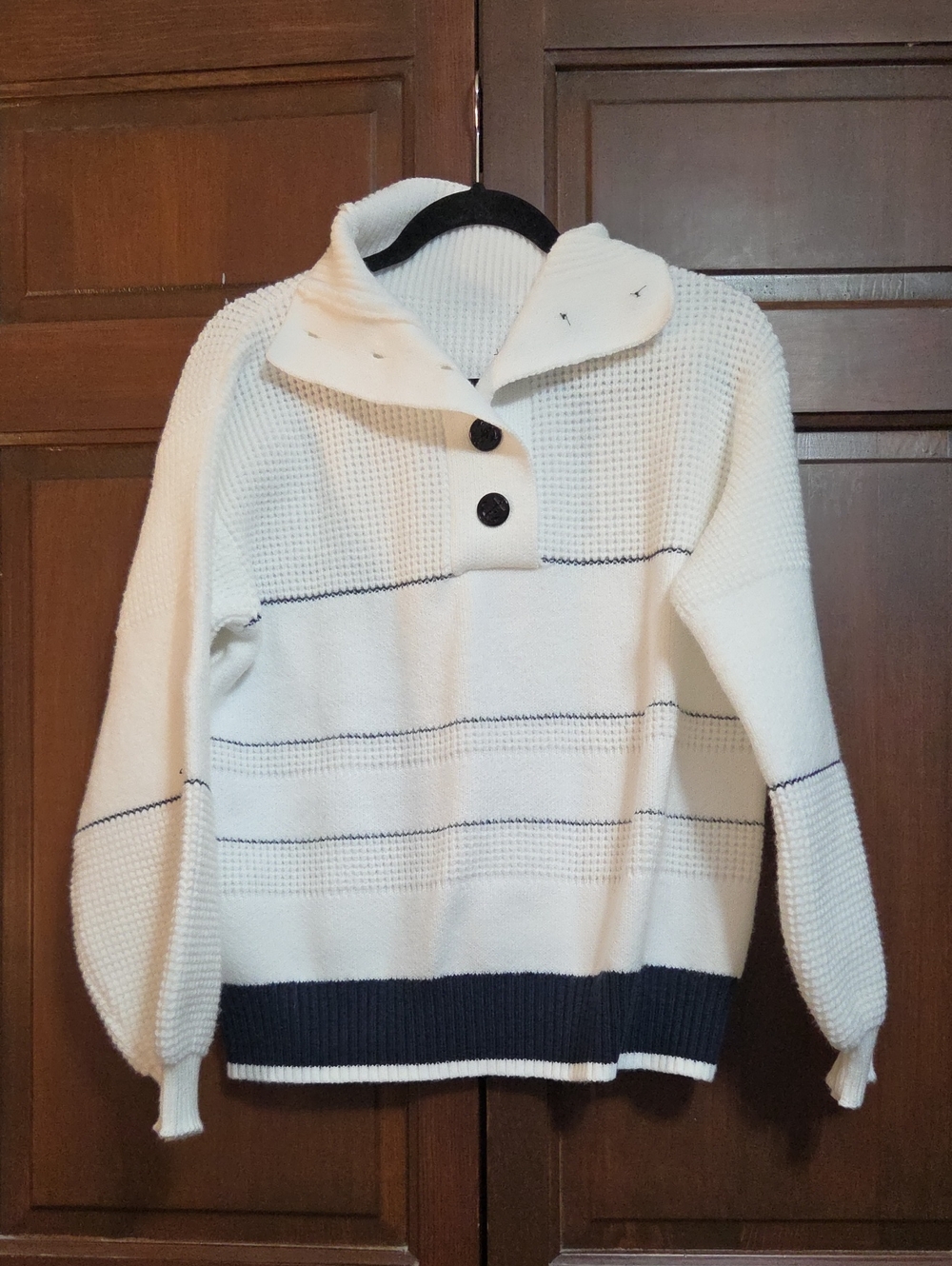 Womans Button Sweater